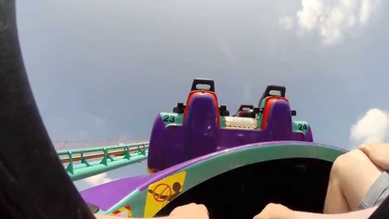 Six Flags Fiesta Texas - Boomerang (GoPro, 2014)