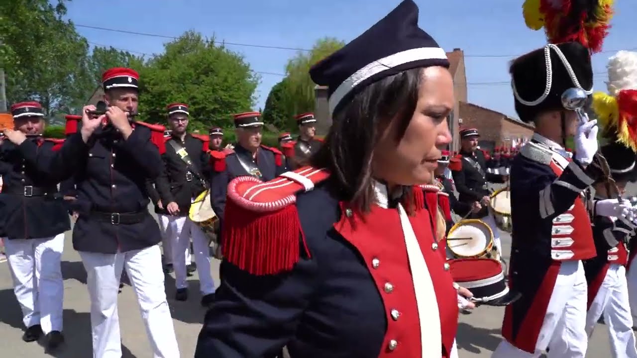 Marche Sainte-Rolende de Gerpinnes 2023 Villers-Poterie - Arrivée Fromiée à la Chapelle