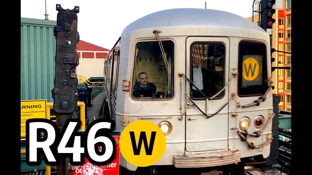 ⁴ᴷ⁶⁰ Rolling Stock Fleet Swap - R46 Operating on the W Line
