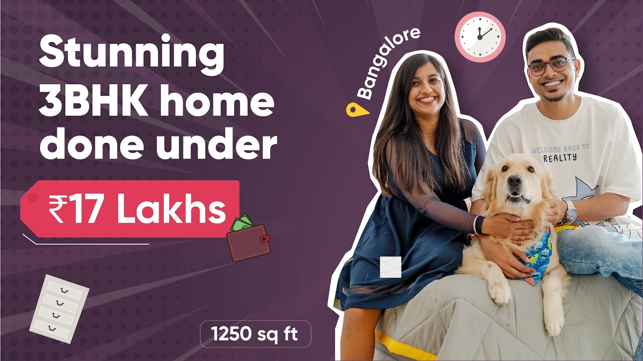Livspace Review | Minimal Interior Design in Bengaluru for Tiyasa & Akashdeep's Home | #LivHomes