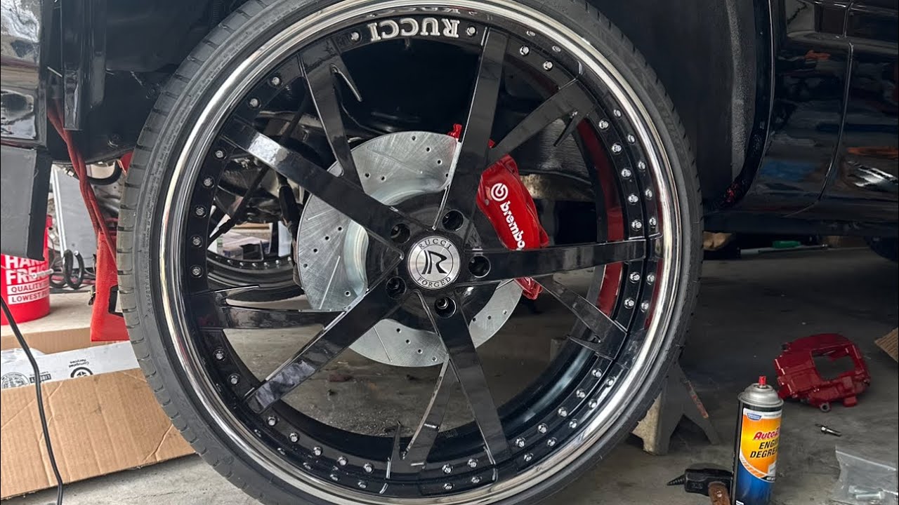 D.I.Y Brembo BIG BRAKE upgrade on a 1994 OBS
