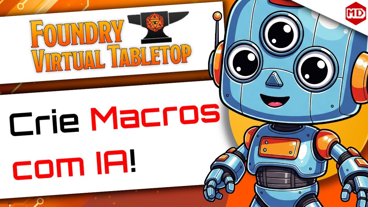 Como Criar Macros para o Foundry VTT usando IA