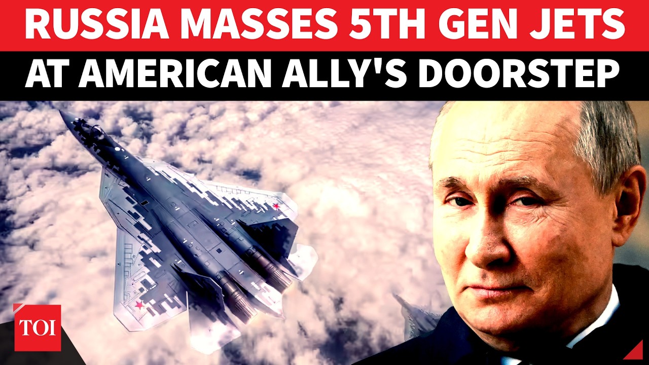 Russia Deploys Advanced Su-57 Jets Miles Away From U.S. Bases in Trump Ally Nation