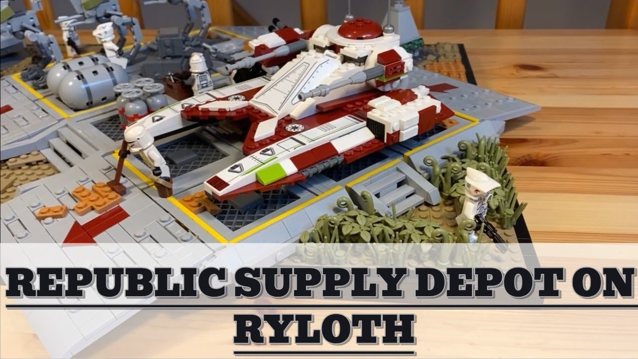 I built a Republic Supply depot on Ryloth!