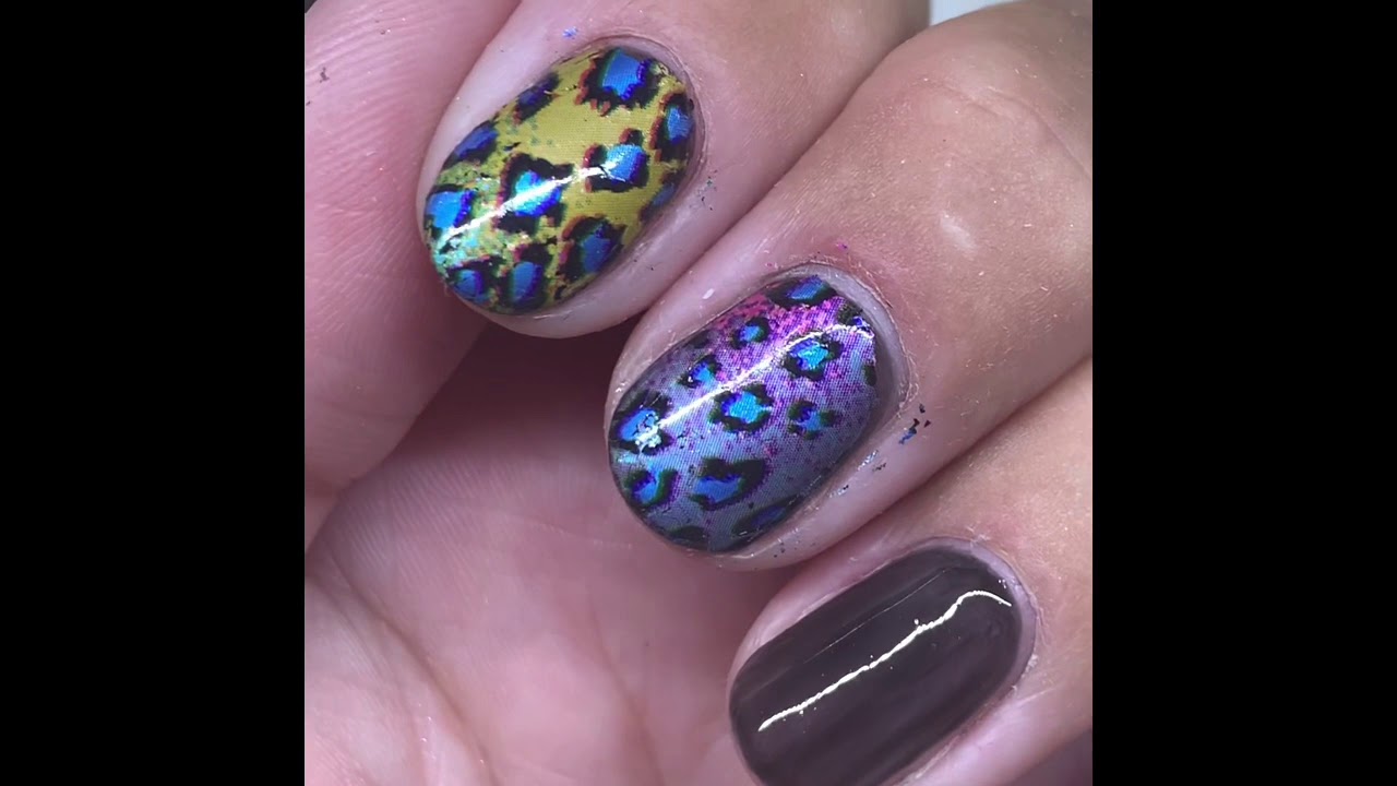 Full foil natural nail tutorial