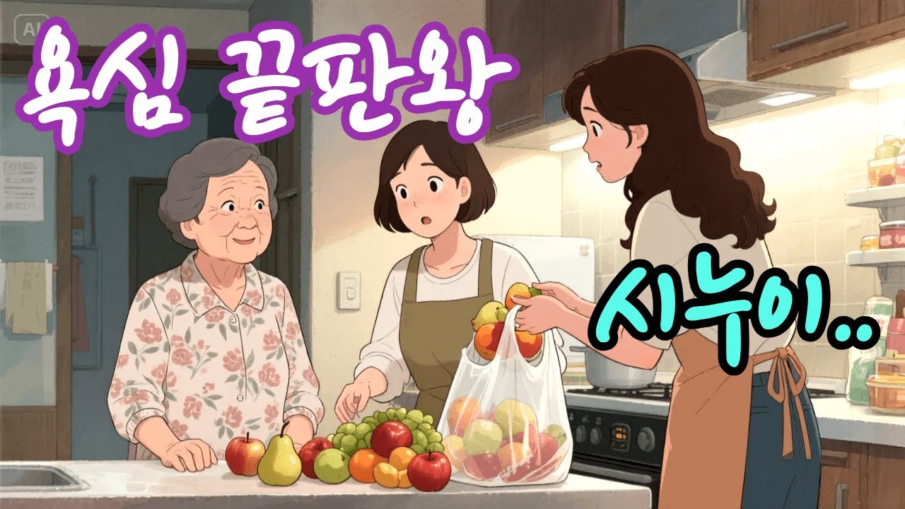 시누이의 은근슬쩍 싹쓸이, 더는 못참겠어서..