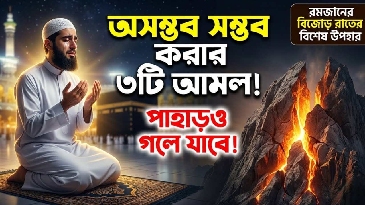 ভাগ্য বদলানোর রাত! বিজোড় রাতে এভাবে দোয়া করলে আল্লাহ ফেরাবেন না
