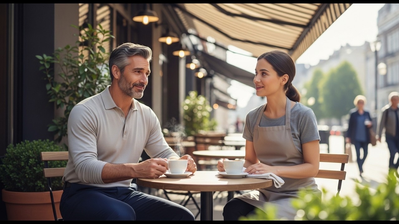 ELE VINHA TODA NOITE PARA TOMAR CAFÉ, ELA NÃO SABIA QUE ELE ERA UM CEO SOLITÁRIO E PAI SOLTEIRO