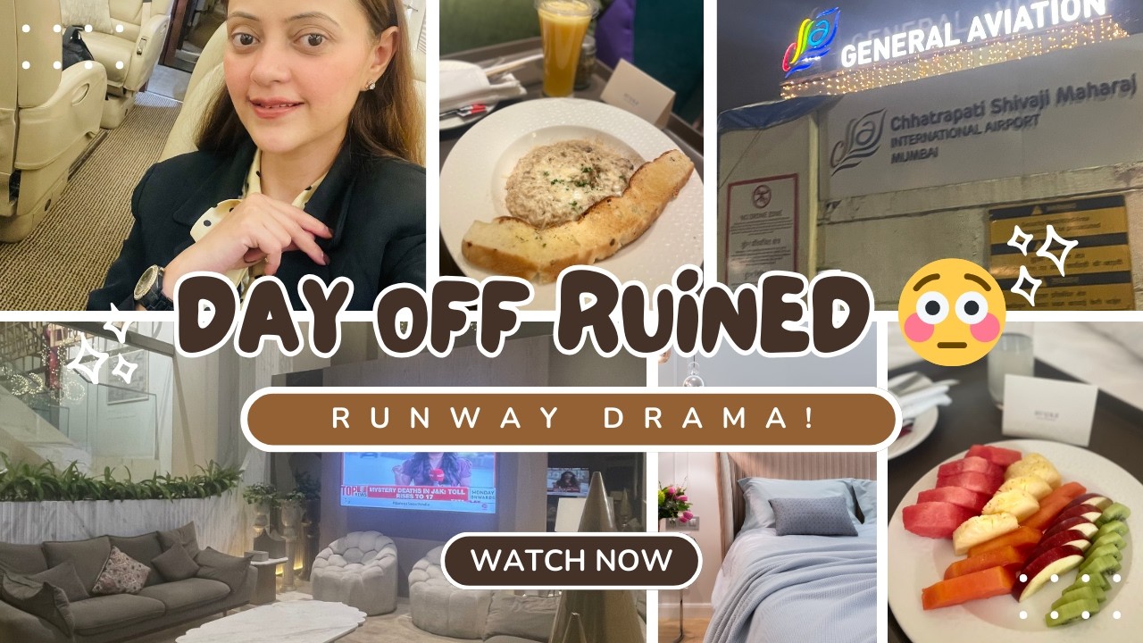 My Day Off Turned Into Aircraft Chaos 😳 | Real Crew Life Vlog