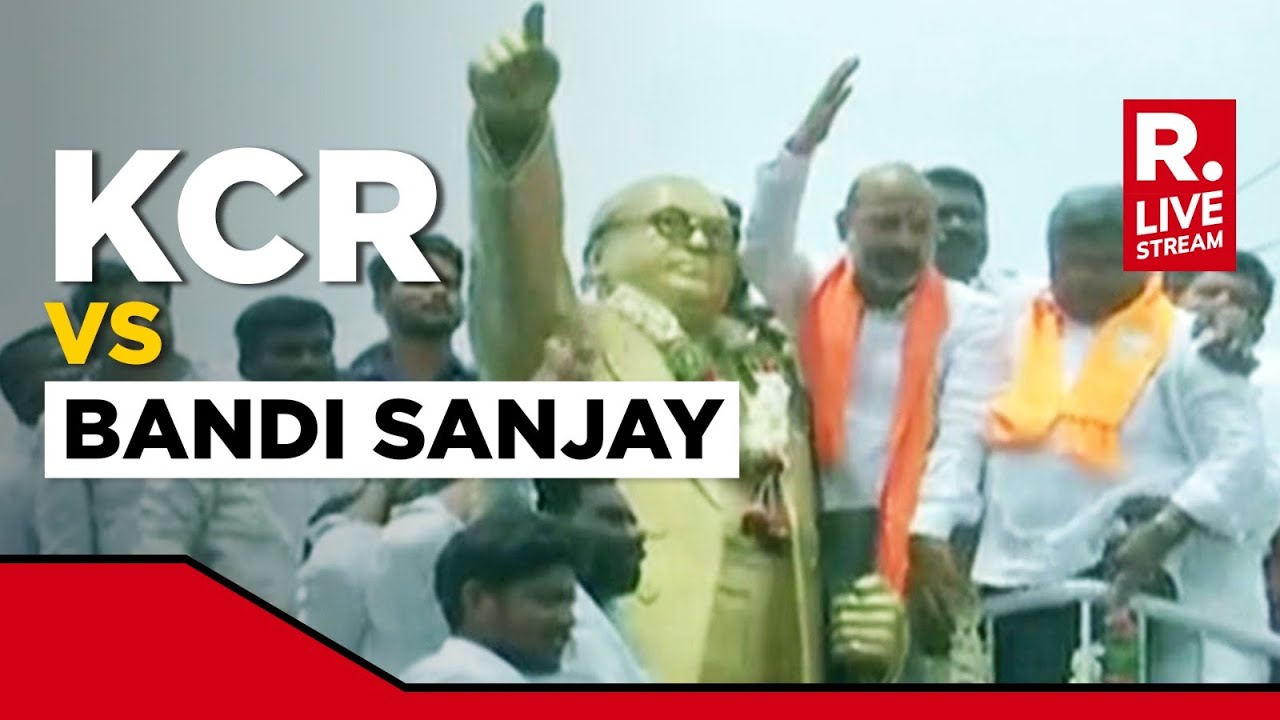 Bandi Sanjay Vs KCR LIVE: Bandi Sanjay Walks Out Of Jail
