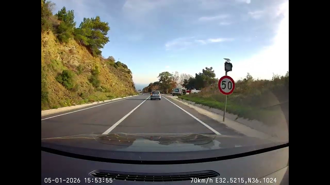 GAZİPAŞA-ANAMUR YOLU 05.01.2026