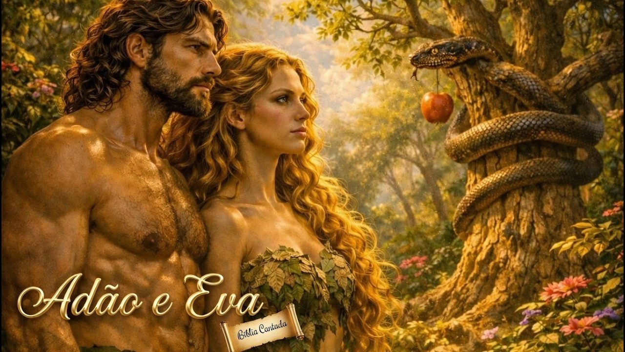 O Céu antes do Céu. Adão e Eva | Bíblia Cantada.