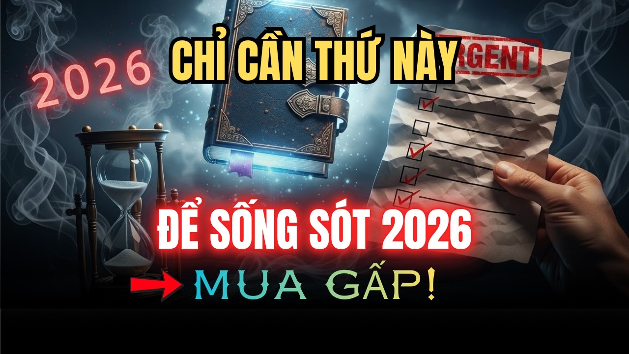 Đại Nạn 2026: 7 Thứ Bắt Buộc Phải Có Để Sống Sót Qua 