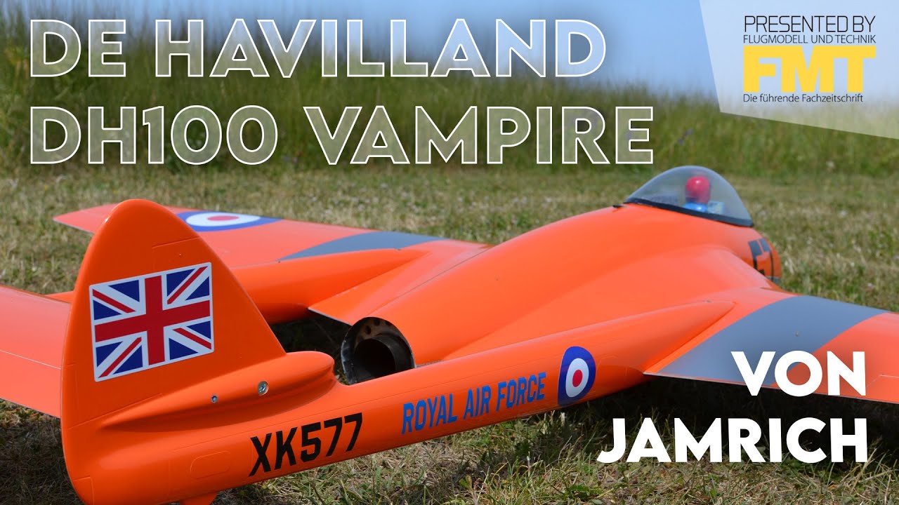 De Havilland DH100 Vampire von Jamrich