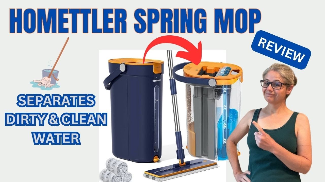 I Reviewed the Homettler Spring Mop System: Let me tell you my thoughts!