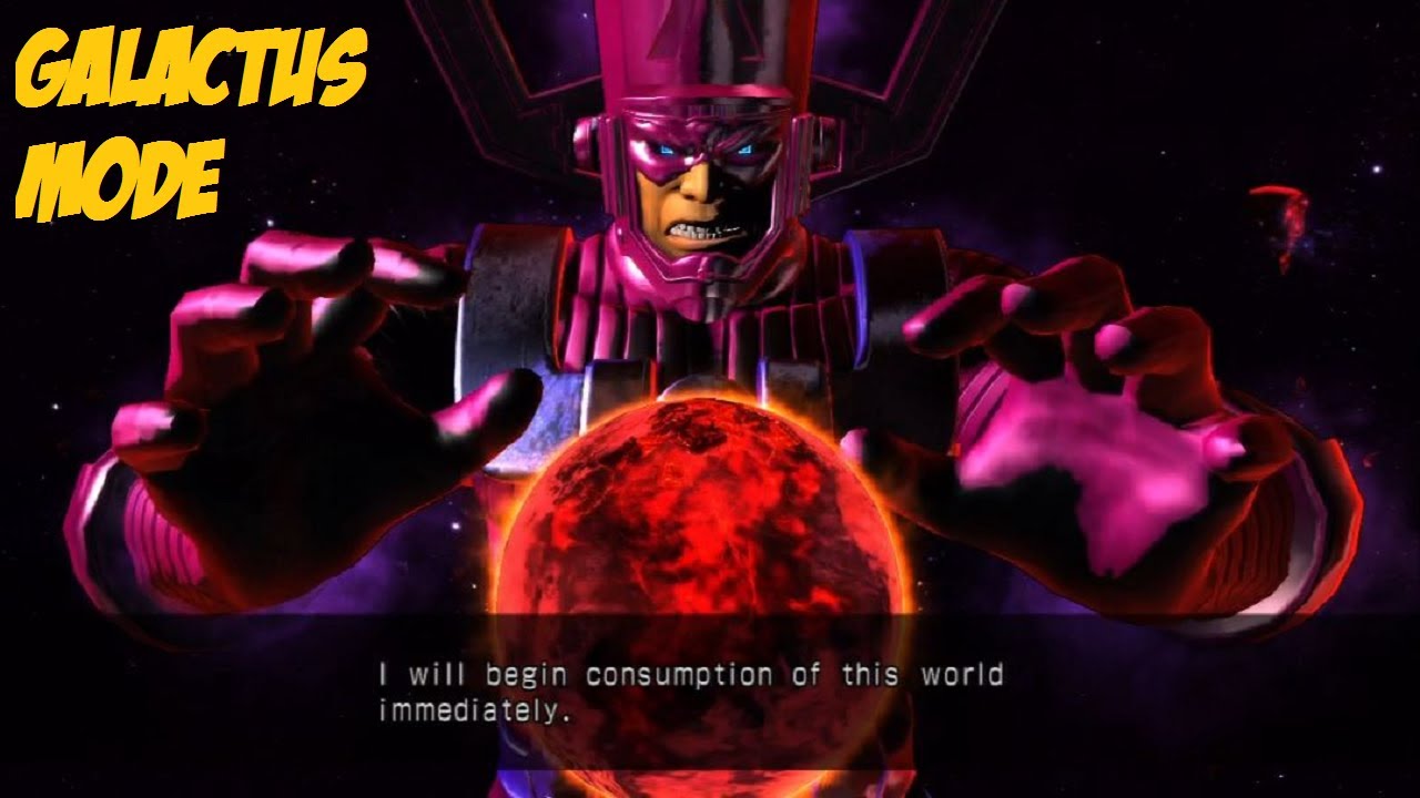 Ultimate Marvel vs Capcom 3 Galactus Mode