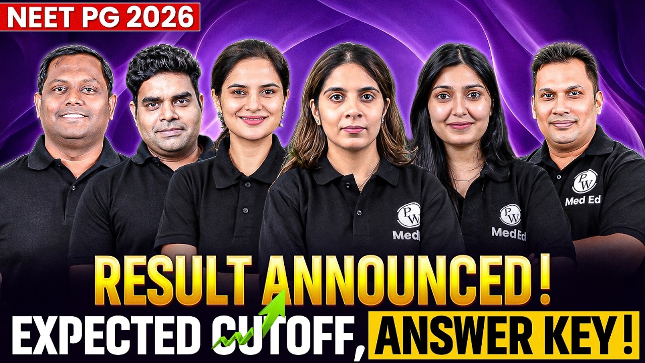 NEET PG 2026 Result OUT!  Expected Cutoff, Answer Key & Rank Analysis | Latest Update
