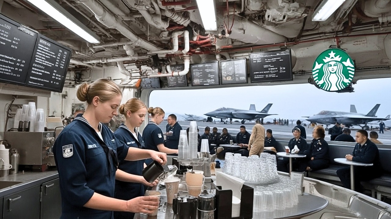 Las Tiendas Más Increíbles Que No Sabías Que Existían en los Portaaviones de EE UU  🚢🛍️
