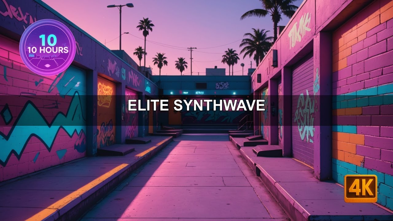Vaporwave Skate Alley ✨ Instant Calm ✨ 10 Hours