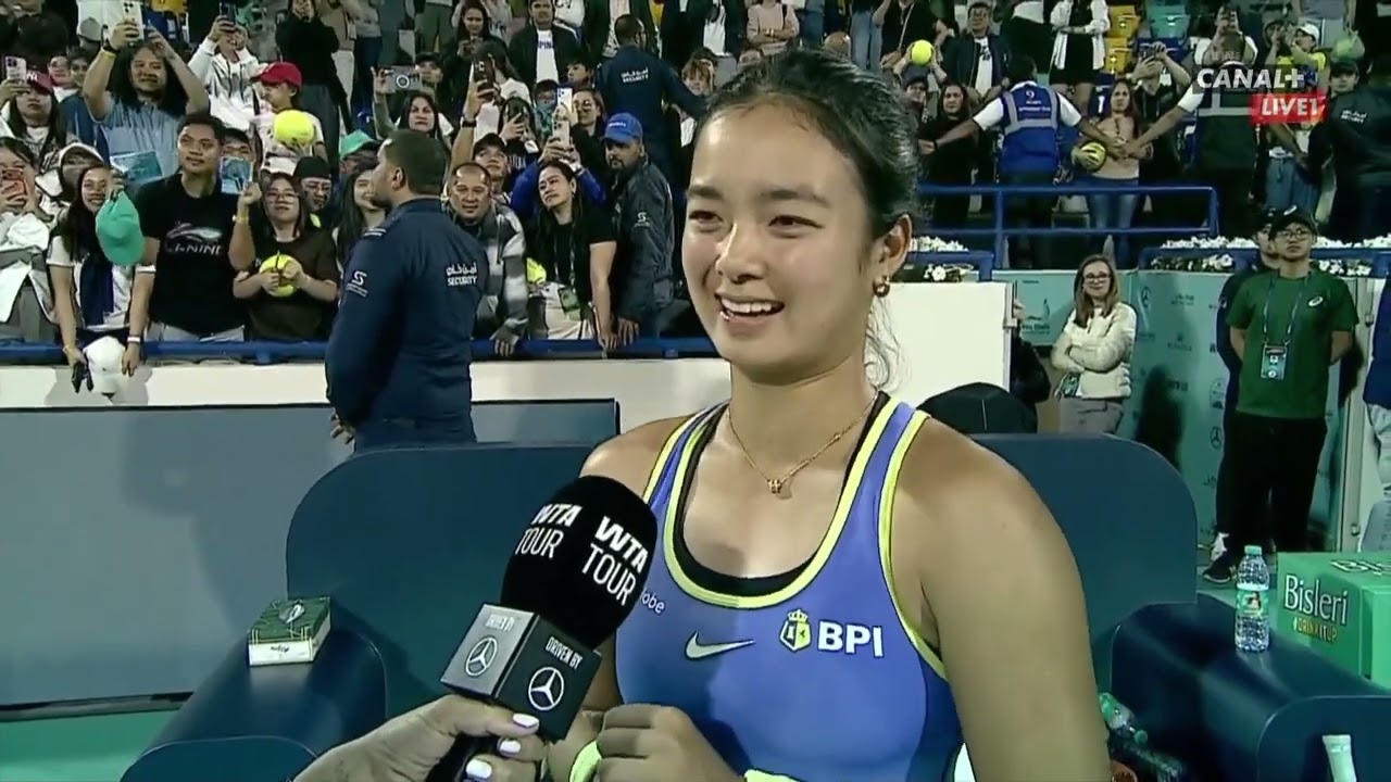 Alexandra Eala R16 Abu Dhabi Open '26