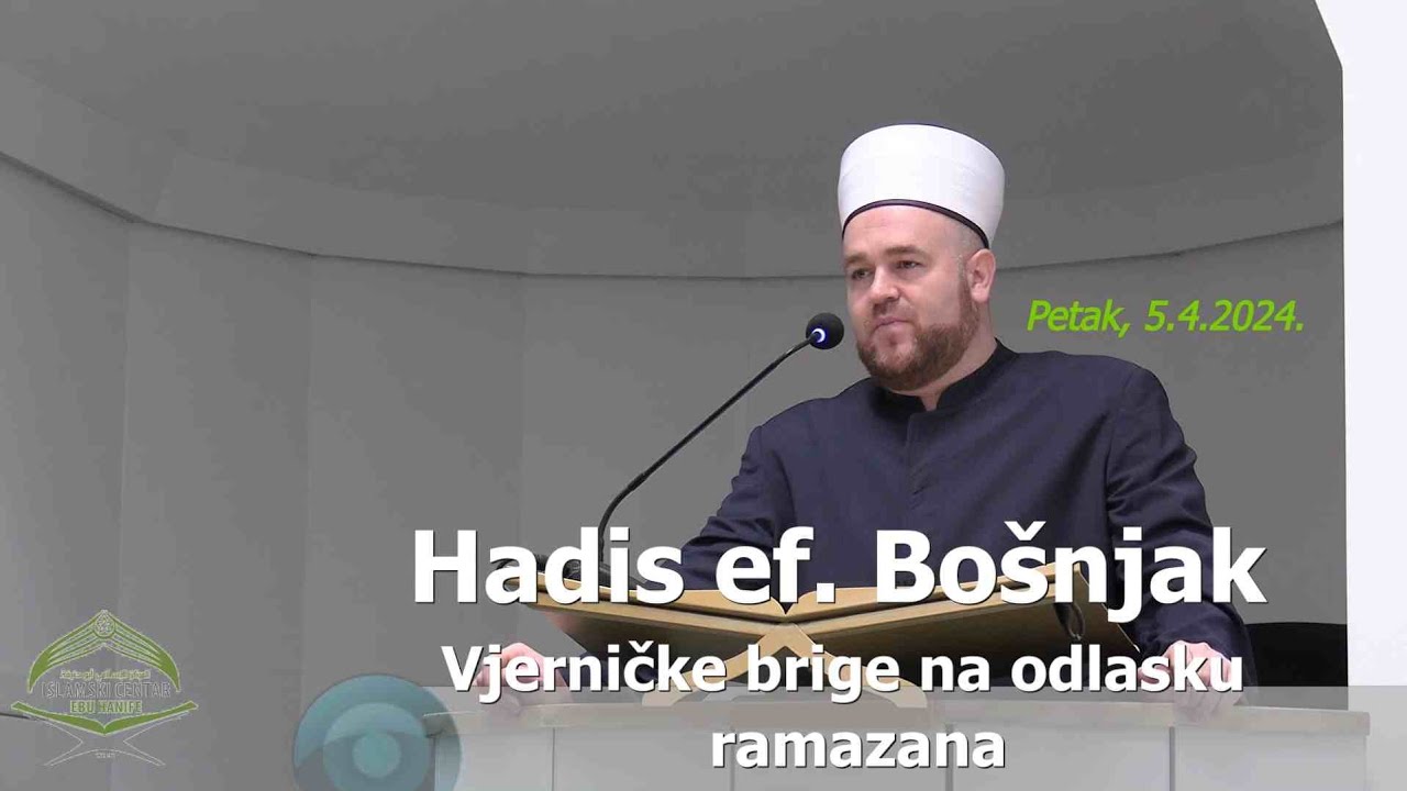 Hadis ef. Bošnjak: 