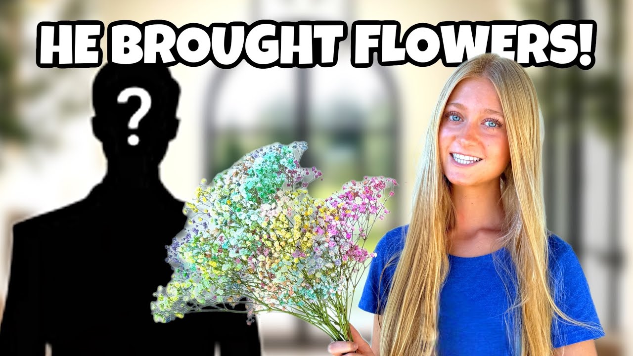 MY DAUGHTER'S DREAM 18TH BIRTHDAY *he brought her flowers*