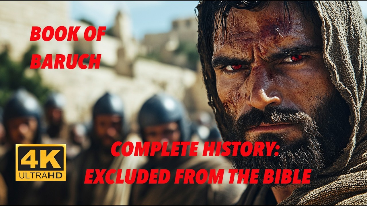 Book of BARUCH: Excluded from the bible! Complete History 4K
