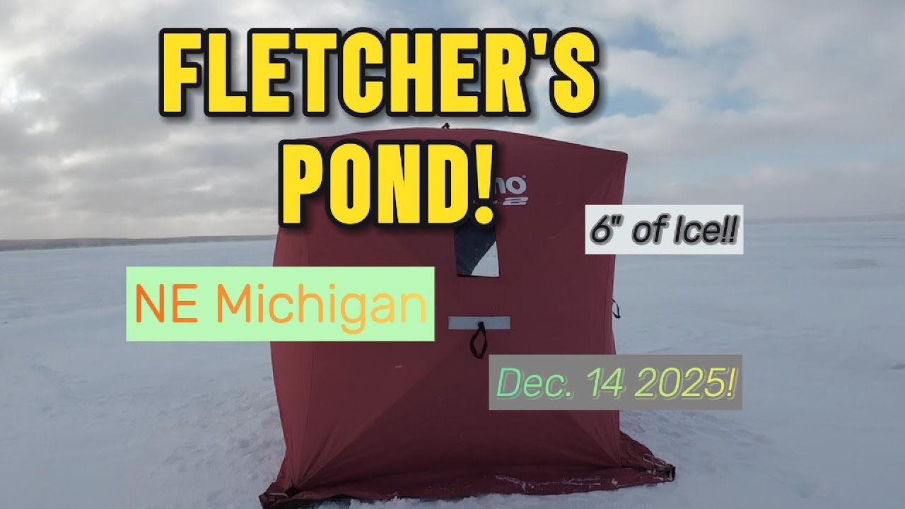 Ice Fishing in Northeast Michigan!