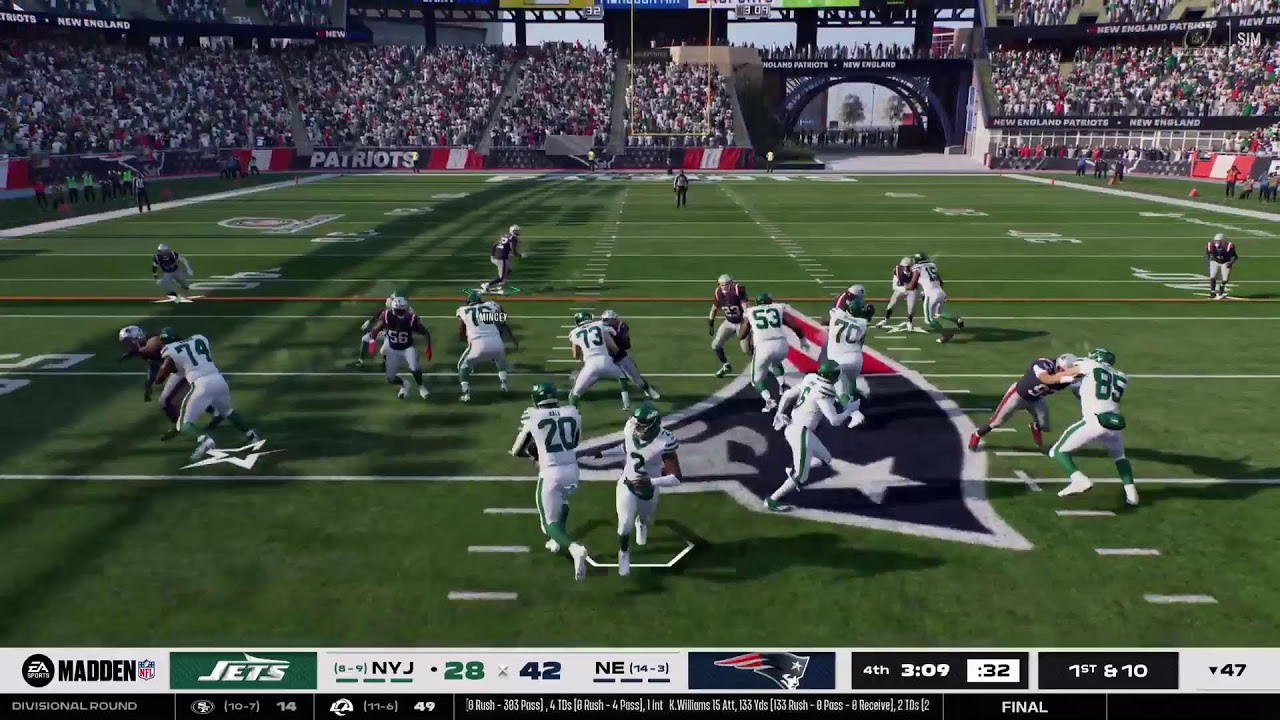 Patriots 🆚 Jets