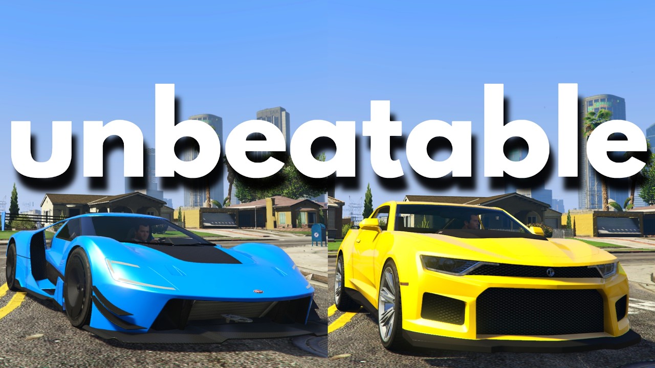 Непревзойденные автомобили GTA Online
