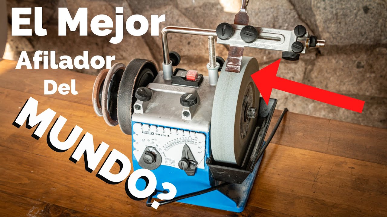 SUPER Afilador Tormek T-4 - Formones Y Cepillo de Carpintero