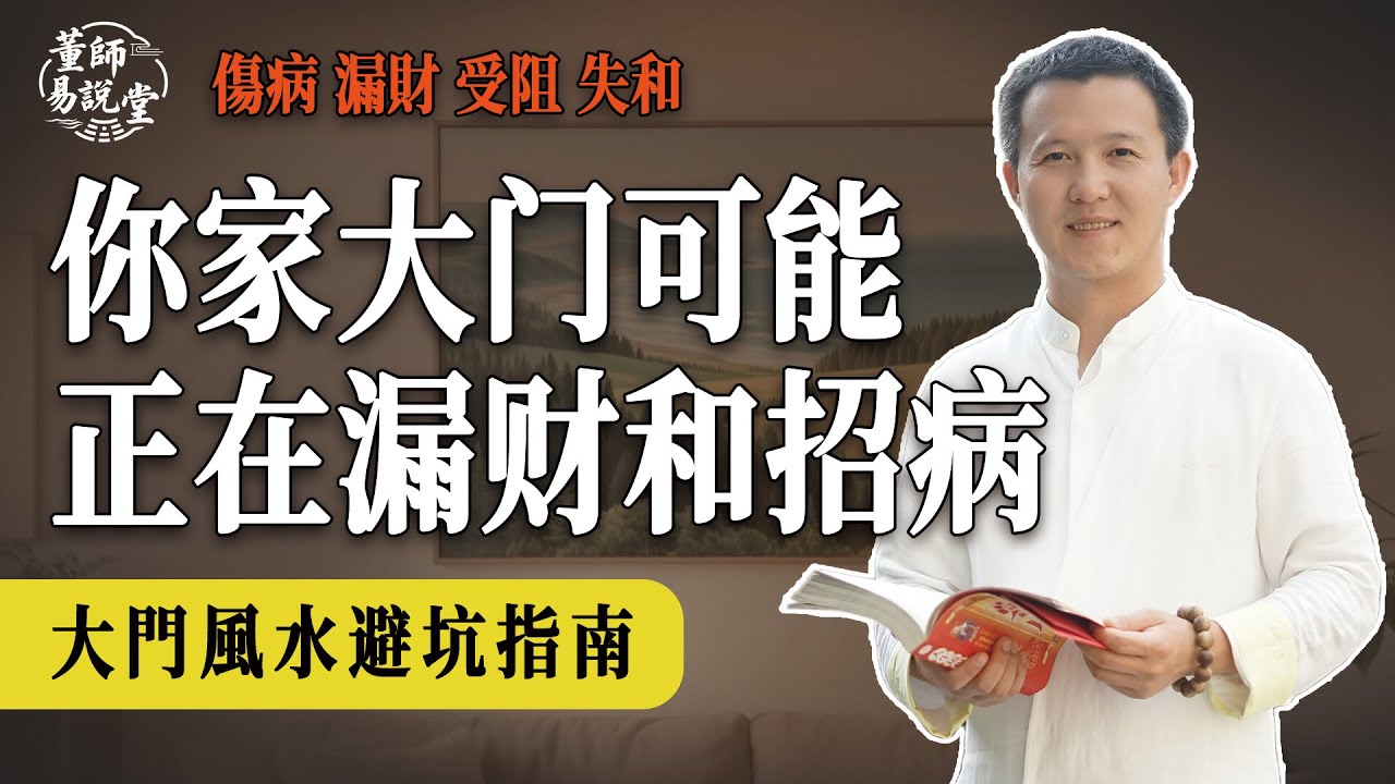 你家大門可能正在“漏財”和“招病”？以下是化解方法！