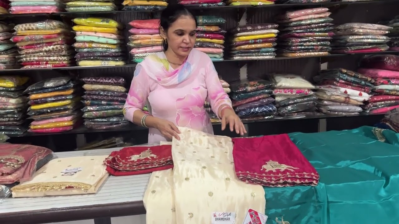 🌺हाथी के दुपट्टा के सूट  895rs🌹Fandy सिल्क के फैंसी सूट 1000rs ☎️9169543000 #trendingsuit🌺18/03/2026
