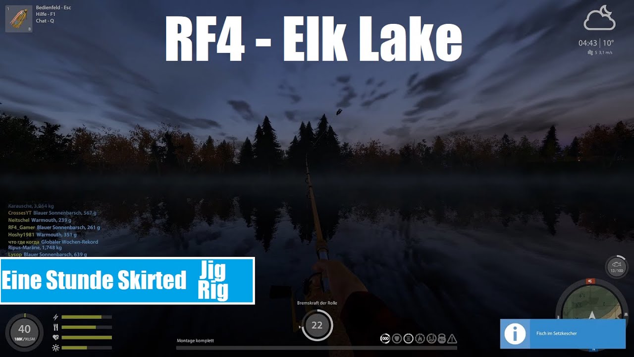 RF4 - Ich war eine Stunde am Elk Lake Jiggen und das ist passiert