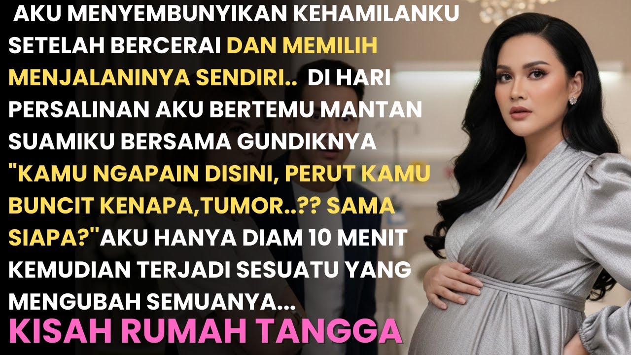 SENGAJA KUSEMBUNYIKAN KEHAMILANKU SETELAH BERCERAI ..SEGALANYA AKAN BERUBAH SETELAH....