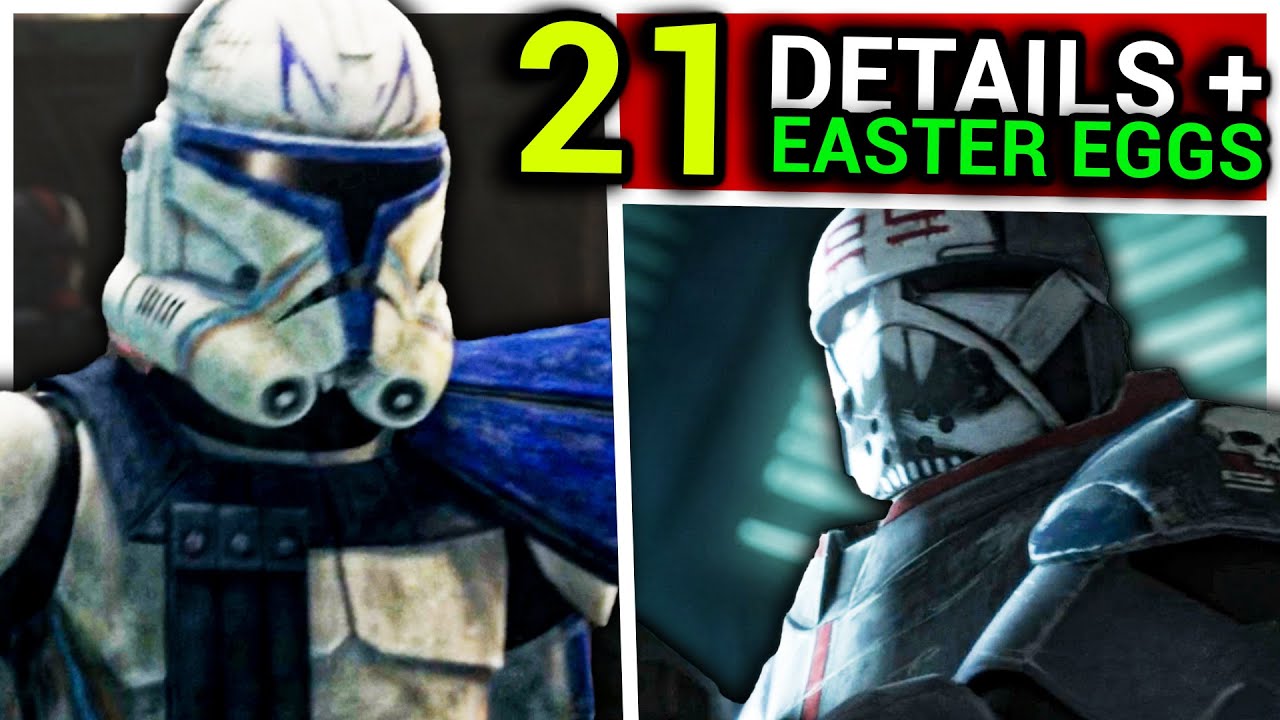 Was eine FOLGE! - 21 kleine Details + EASTER EGGS aus STAR WARS THE BAD BATCH Folge 7