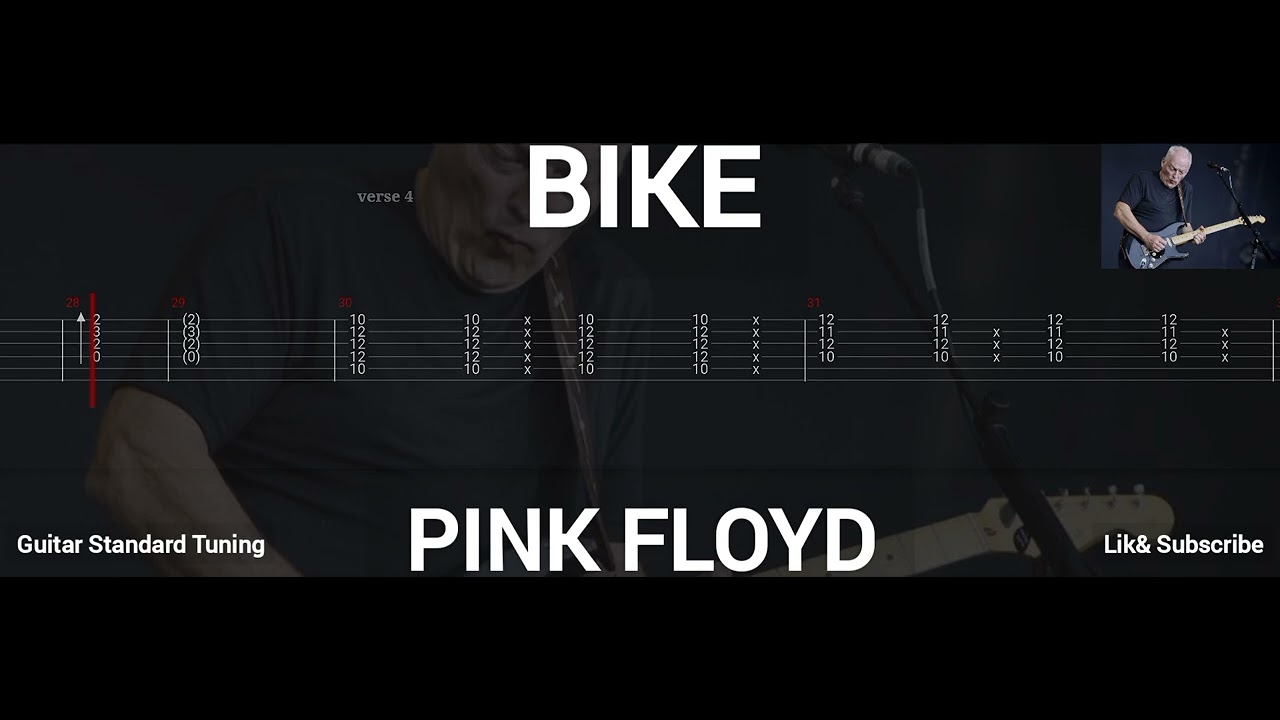 PINK FLOYD - BIKE ( TAB GUITAR )