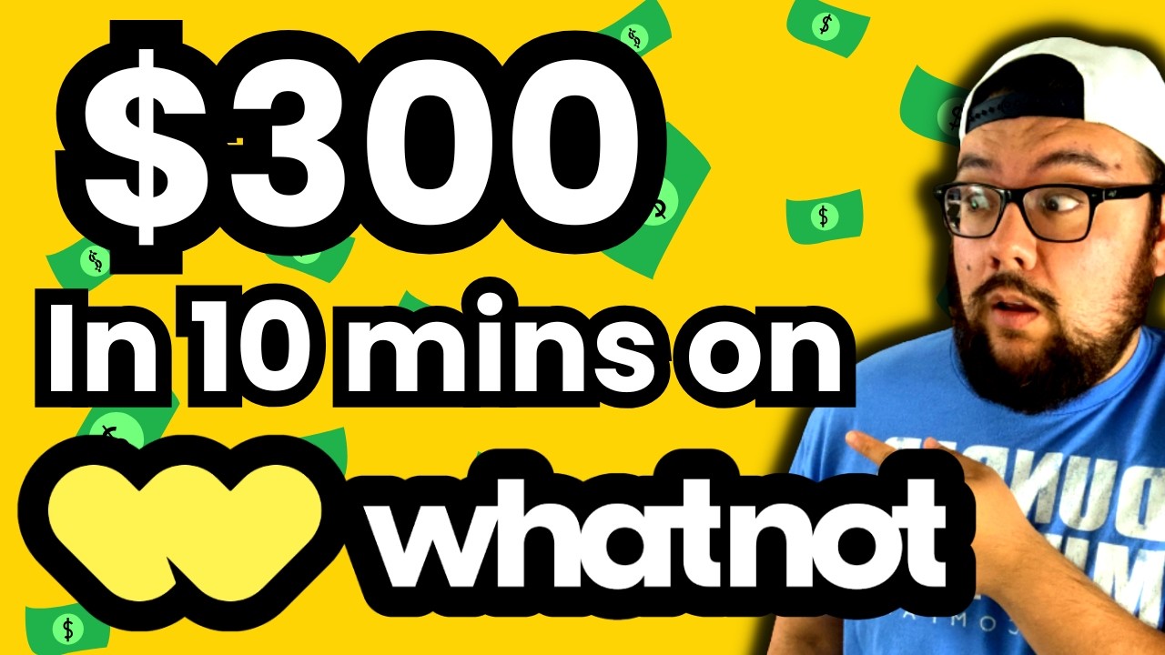 Как я заработал 300 долларов за 10 минут на Whatnot (вы тоже сможете)