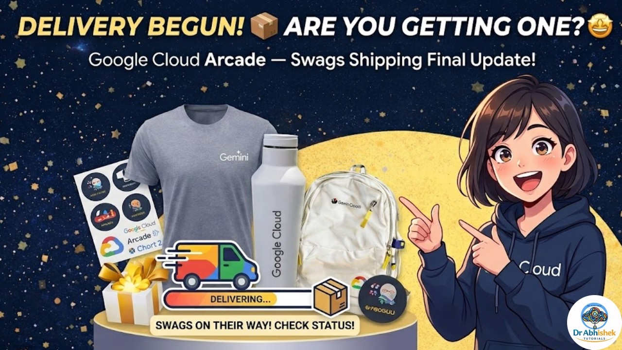 Началась доставка сувениров Google Cloud Arcade &ndash; вы собираетесь их получить? #qwiklabsarcade2026