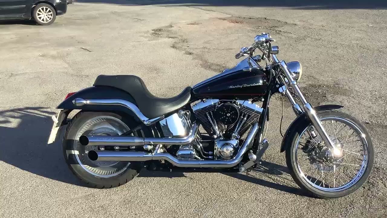 UPJ MOTORSPORT Harley-Davidson FXSTDI SOFTAIL DEUCE EFI 1450 cc 2001 Y reg 20 k custom cruiser £6500