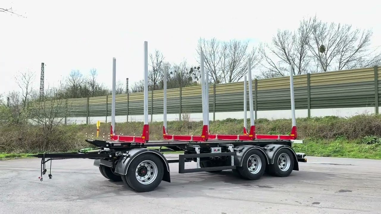 Kurzholzanh&auml;nger HD Truck Solution 3-Achser Zwillingsbereifung Schemel