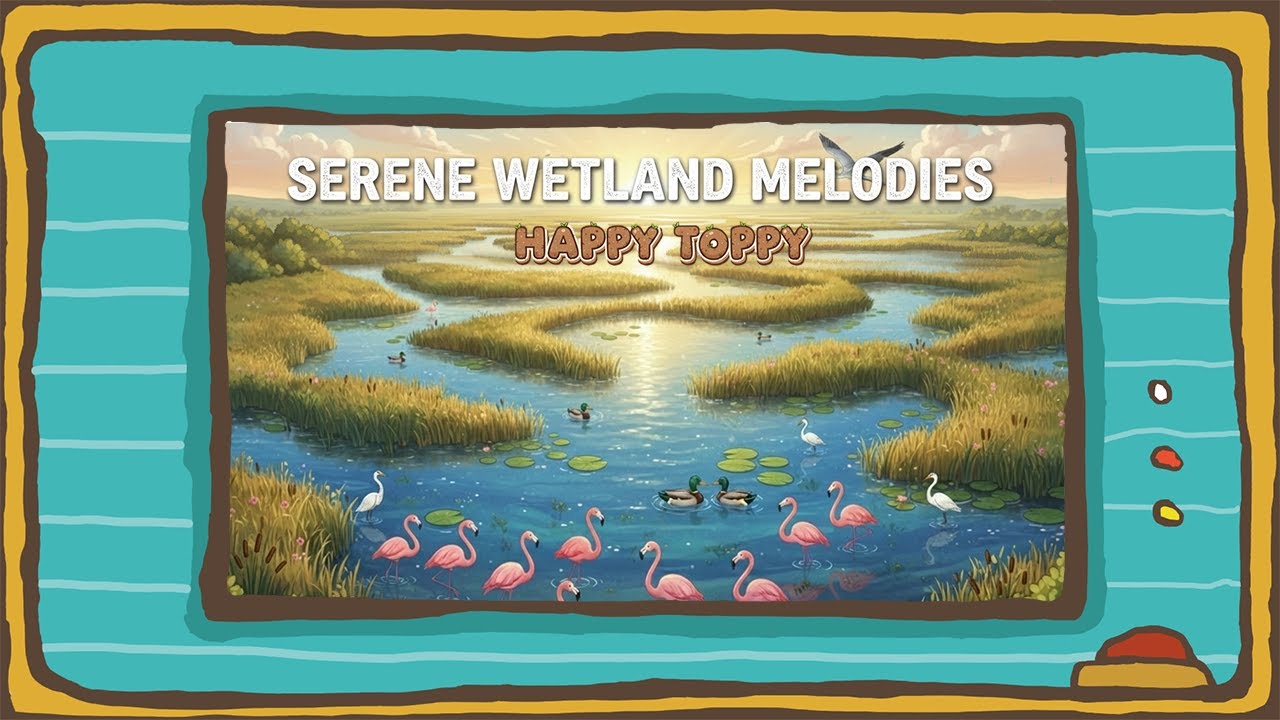 Serene Wetland Melodies: 10 Soothing Instrumental Tracks 🌿🎶 | Peaceful Sounds