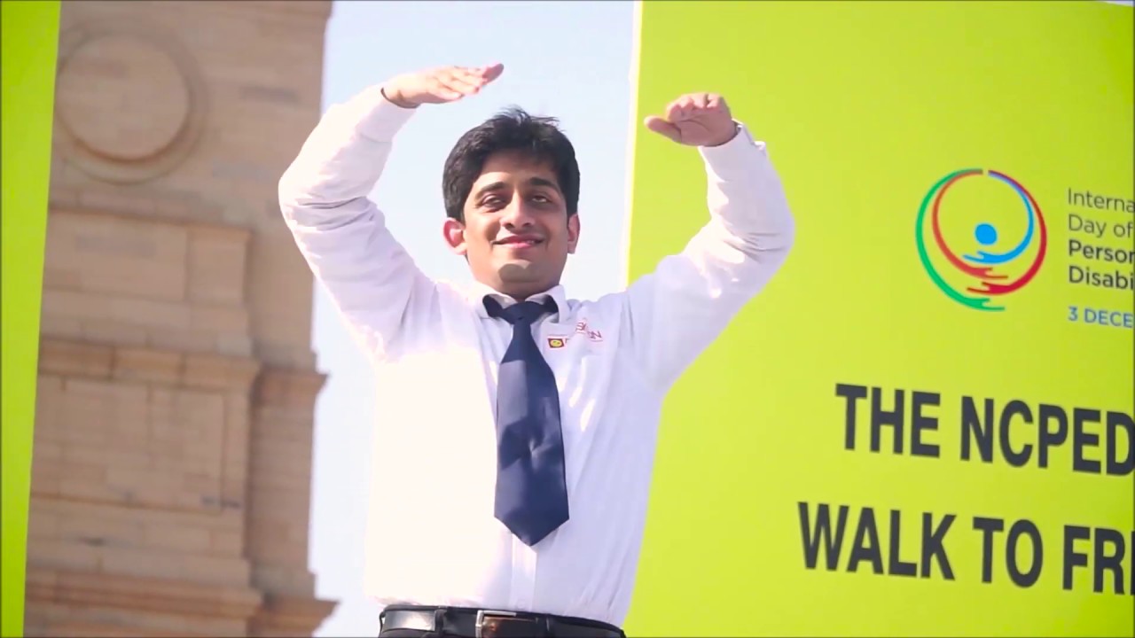 Performance - International Day of Persons with Disabilities | NCPEDP | AIF | India Gate Anish Dhall
