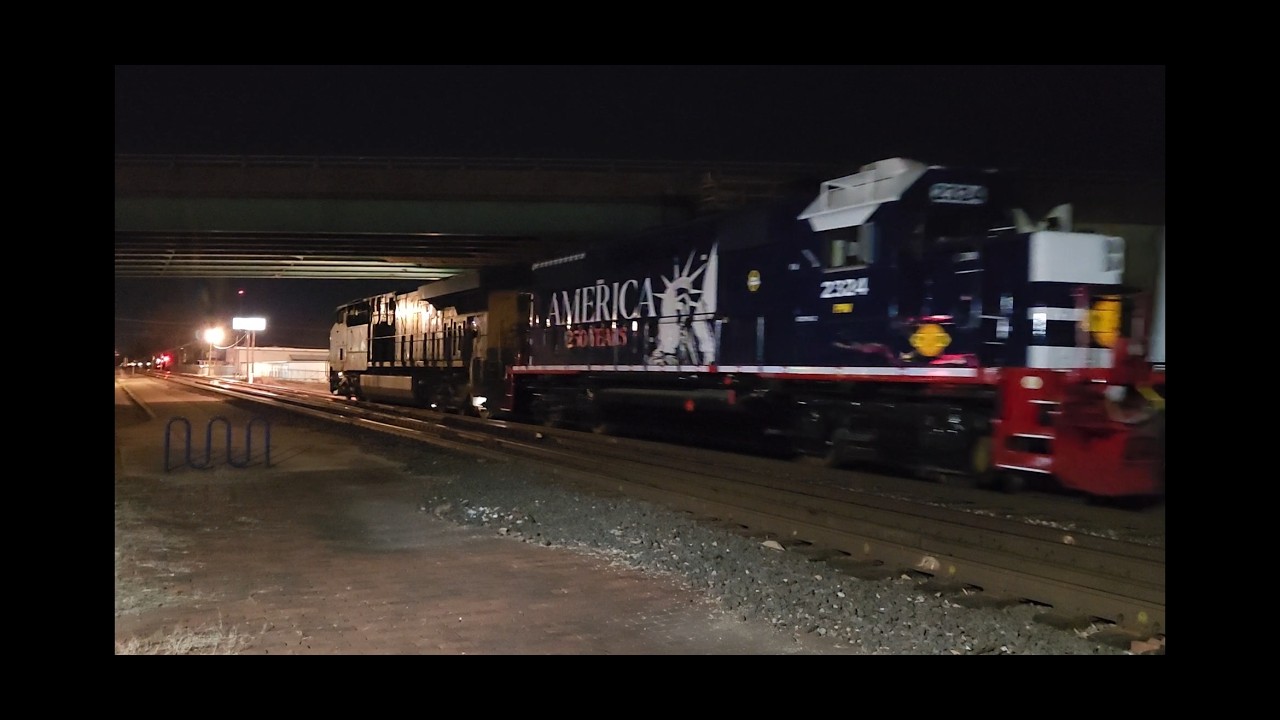 America 250th Anniversary locomotive On CSX! #railfanning
