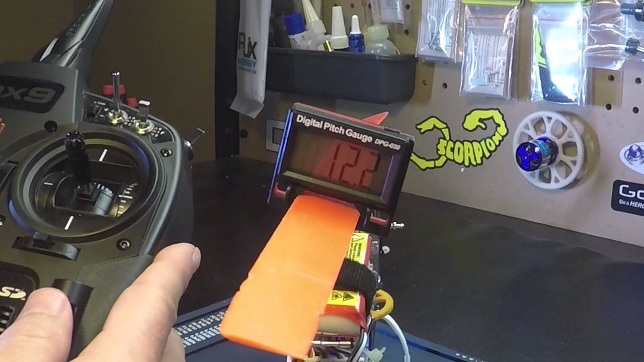 Micro digital pitch gauge