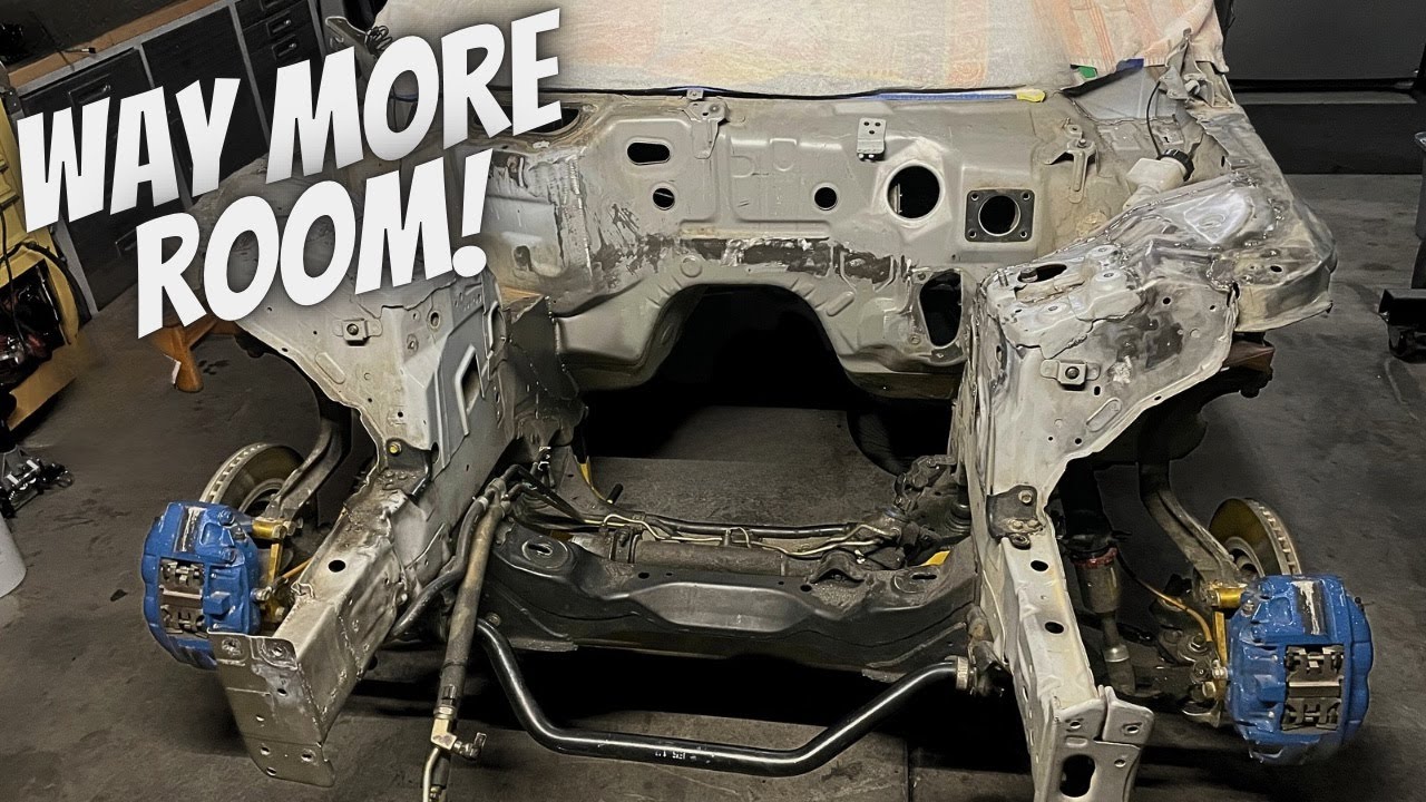 Secondary Firewall Removal on my 350z Drift Car: Pro Level Build Part 2