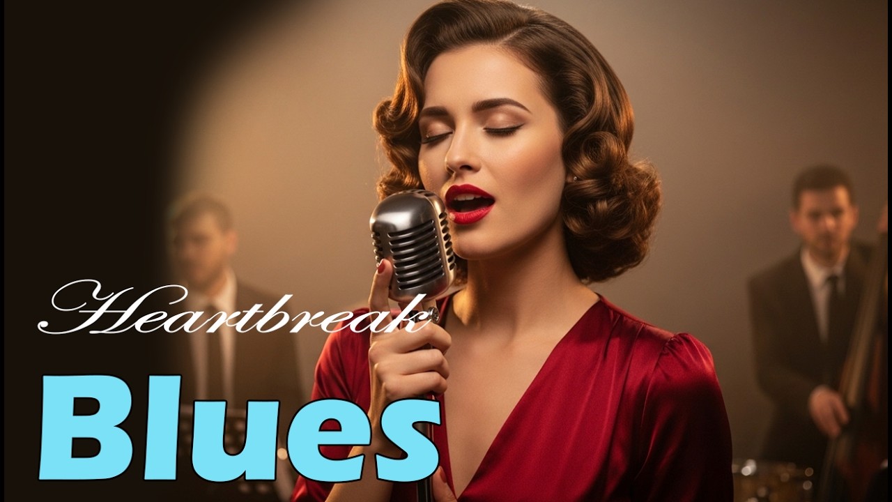 Heartbreak Blues｜Best of Slow Blues | Playlist for Relaxing｜Work｜Study｜Ballads | Coffee
