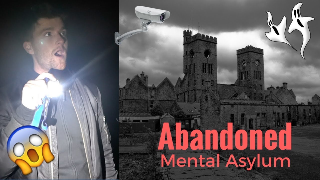 Exploring ABANDONED Mental Asylum **WHAT IS THAT?**