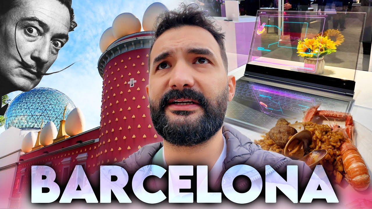 Barcelona , Dali ve Mobil Dünya Kongresi | Vlog (2024)