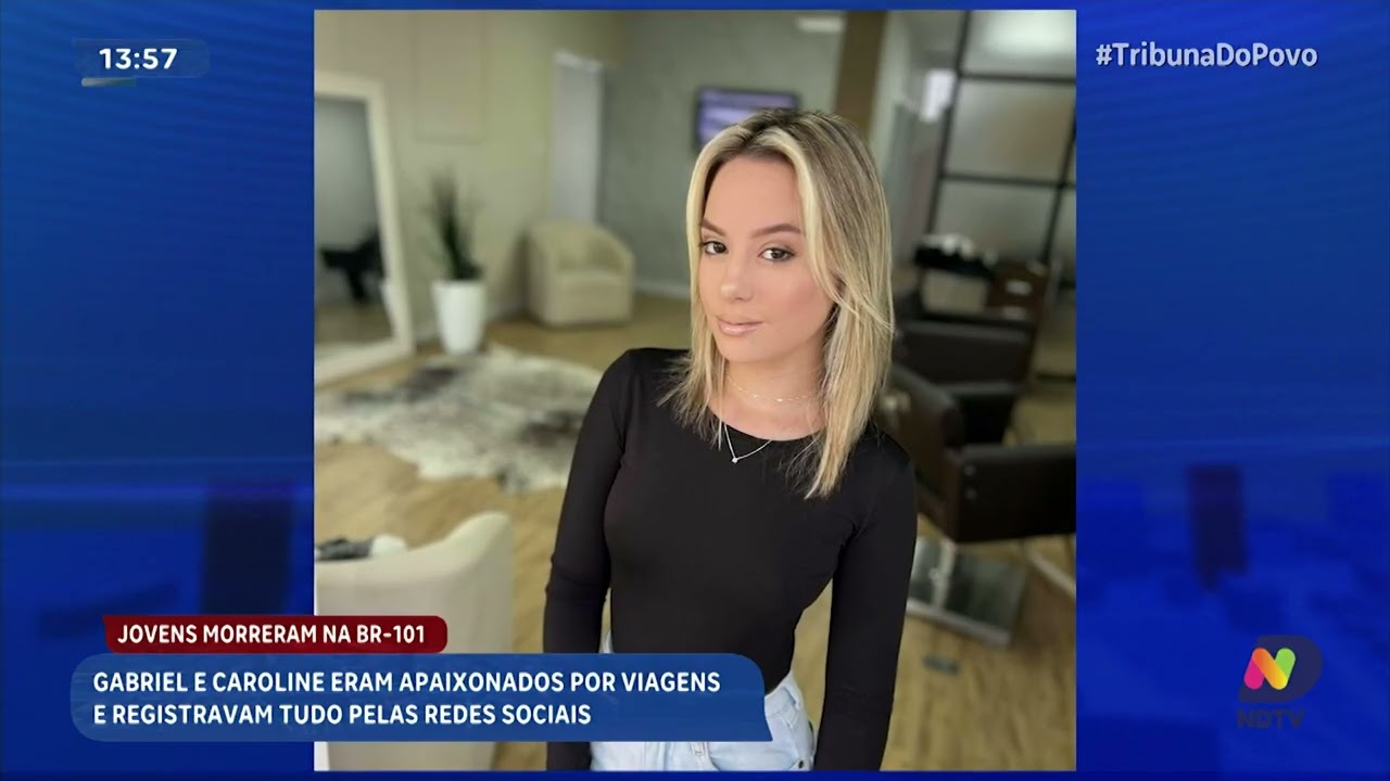 Tragédia na BR-101: casal apaixonado por viagens morre em acidente de moto